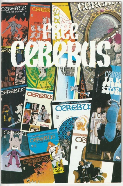 Free Cerebus #1 (1992) | Aardvark-Vanaheim | Combine Shipping
