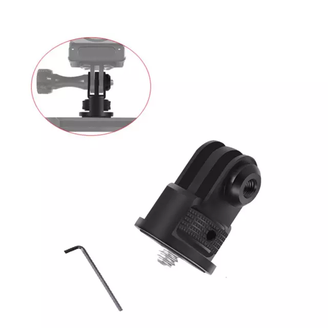 Universal 360 Swivel 1/4" Screw Converter Mini Tripod Mount Adapter For Gopro