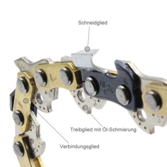 Sägenspezi Guide 40c 3/8" 1,6 Et 2 Chaînes à Gouge Carrée Pour Stihl 030 031 032 AV