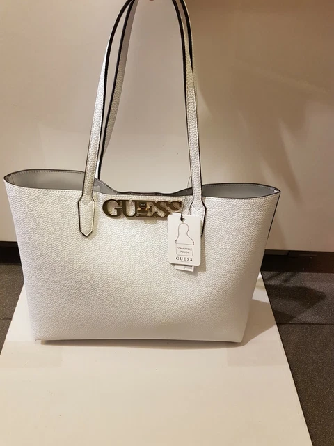 Guess on sale borsa bianca
