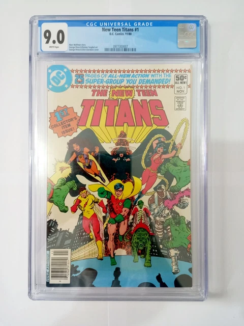 DC Comics - The New Teen Titans #1 1ST Collectors Item Issue - CGC 9.0 Comic ✅