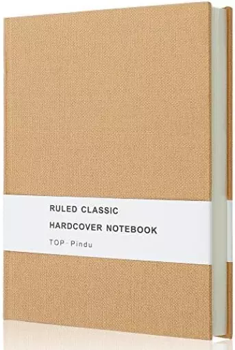 Notebook A5 Journal, Thick Classic Notebook, Large Hardcover, 296pp, 80gsm, 8.4