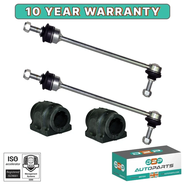 FOR LAND ROVER Discovery 3 & 4 Front Anti Roll Bar Bushes & Drop Links