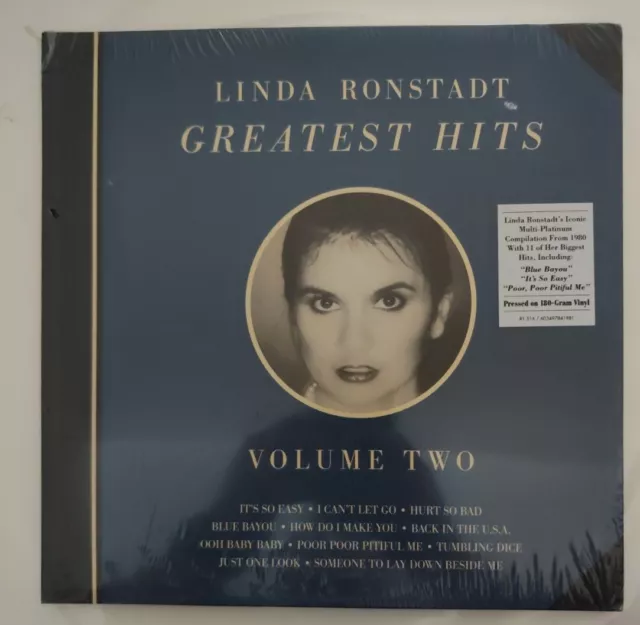 Linda Ronstadt - Greatest Hits Volume 2. Vinyl LP Album Gatefold NEW & SEALED
