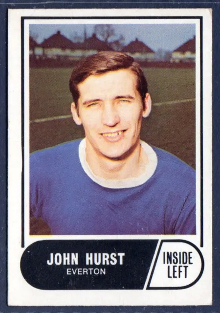 A&BC 1969 Footballers (Football Facts/Green) - No.56 JOHN HURST, EVERTON
