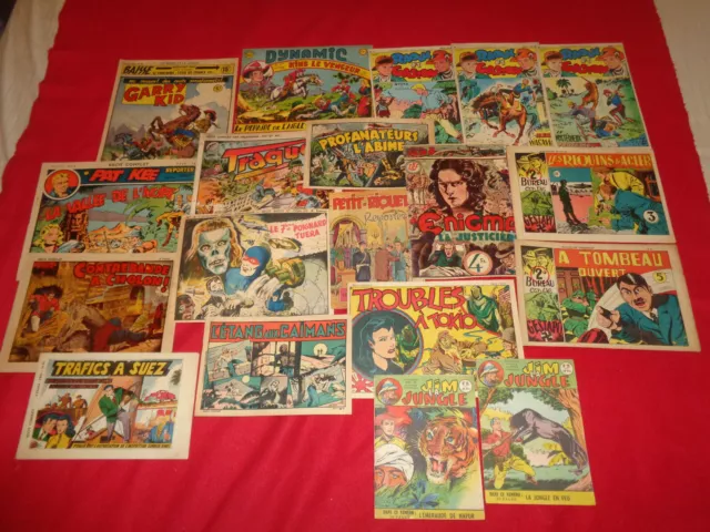 Lot De 19 Recit Complet / Pat Appel De La Jungle Les Bonnes Aventures Enigma Erf