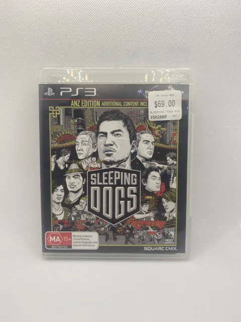 Sleeping Dogs PS3 Complete With Manual And Mint Disc PlayStation 3 Game