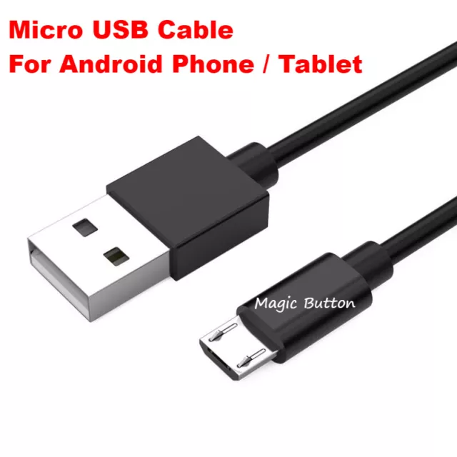 Micro USB Charger Cable Cord For Android Samsung HTC LG SONY