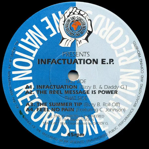 Bizzy B - Infactuation E.P. (12", EP)