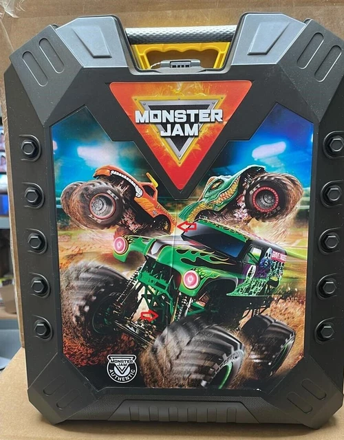 MONSTER JAM MONSTER Truck Carry Case Rare Hot Wheels(open box ) 49.99