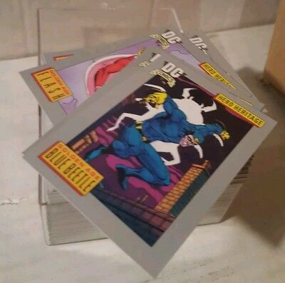 1991 DC Comics Cosmic Card Inaugural Edition Near Complete Set of 143/180 Cards