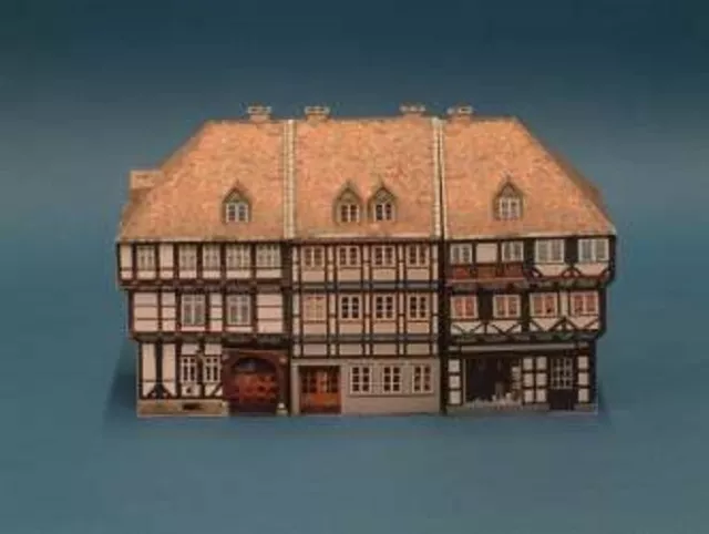 SCHREIBER Kartonmodellbaubogen Altstadt-Set 2 Nr.: 628 1:87/H0 3