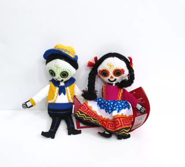 Target Dia De Muertos Boy & Girl Fabric Decorative Figurine Flavia Z Drago 2022