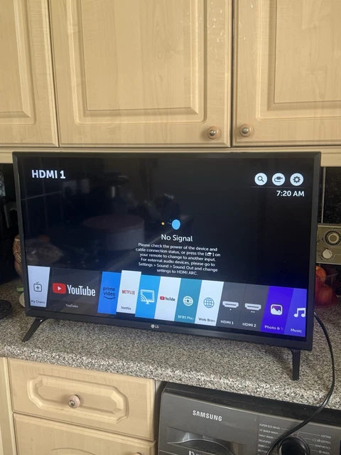 LG 32 INCH LED Smart TV £70.00 - PicClick UK