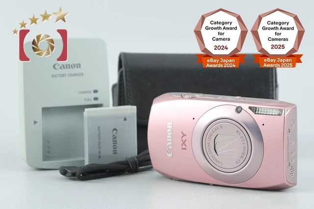 CANON IXY 32S Pink 12.1MP 4.4x Zoom with 32GB SD Card Included