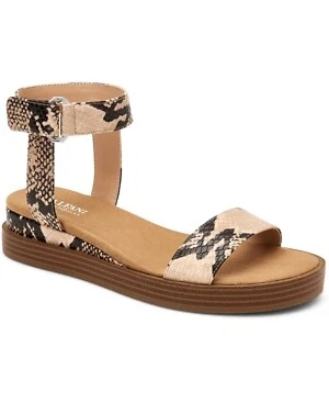 Alfani Women's Step 'N Flex Cherryll Sliver Flatform, cashew snake, Size 8.5