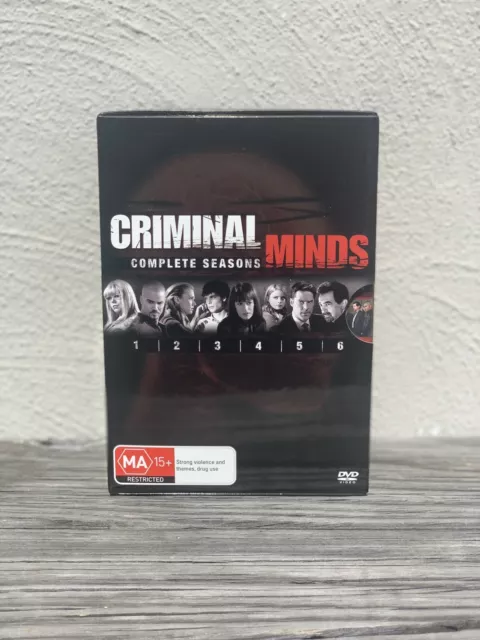 Criminal Minds Complete Seasons 1 - 6 Series 1 2 3 4 5 6 DVD Box Set Region 4