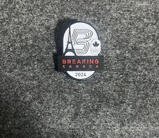 PARIS 2024 OLYMPIC Games / Canada Breaking Team Pin / Eiffel Tower