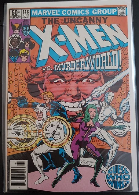 Uncanny X-men # 146 1981 FN/VF Dr. Doom and Murderworld Newstand Edition