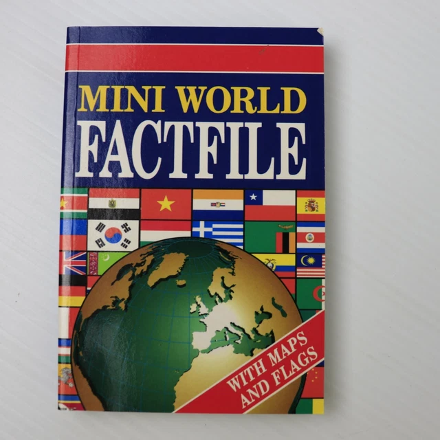 MINI WORLD FACT File with Maps & Flags by Readers Digest £2.94 ...