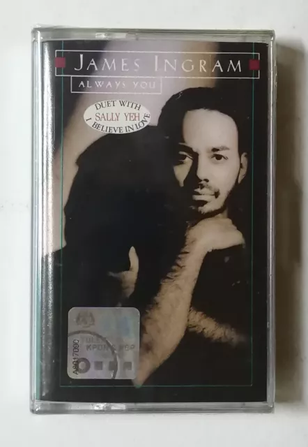 Always You by James Ingram Rare Malaysia Cassette Tape Brand New Sealed