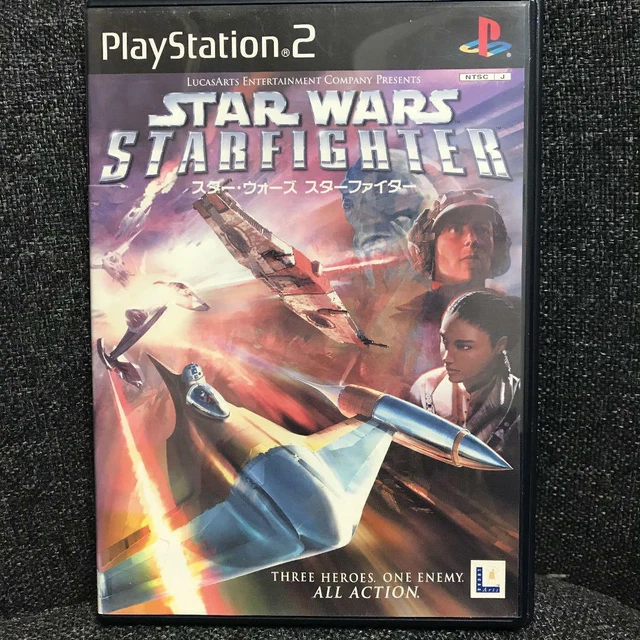 PS2 Star Wars Star Fighter Playstation 2 Sony Electric Arts GAME JAPAN JP JPN