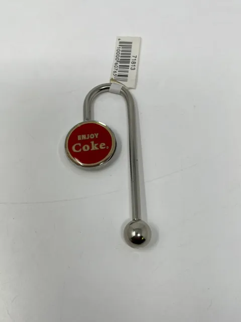 Coca Cola Enjoy Coke Handbag Table Hook Hanger Collectible NOS
