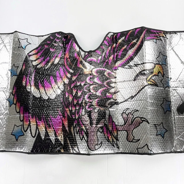 Ed Hardy Christian Audigier Eagle Car Windshield Sunshade Visor Cover Shield