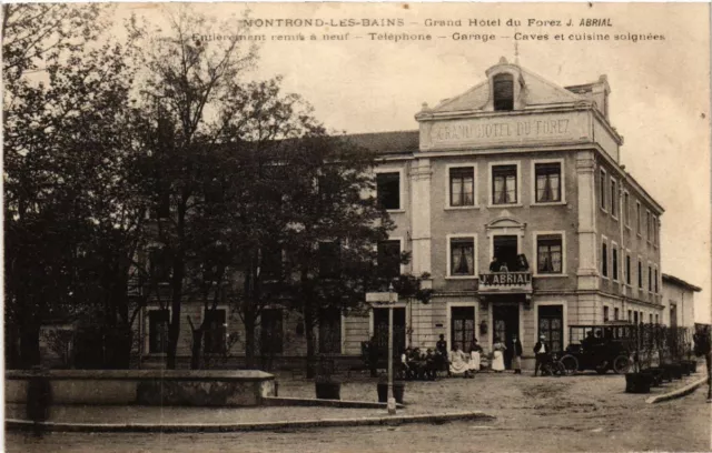 CPA AK MONTROND-les-BAINS - Grand Hotel du Forez J. Abrial (487896)
