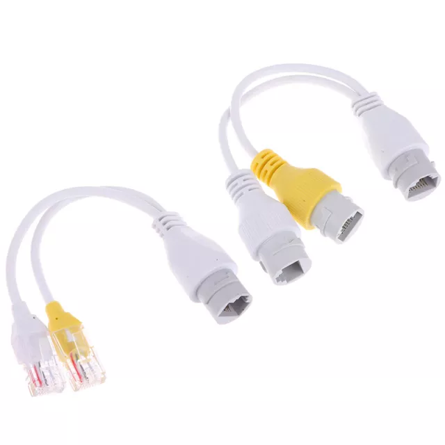 RJ45 One-line Dual-purpose Adapter Network Splitter Poe Switch Connect7H