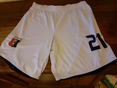 PANTA GARA GENOA CAMPIONATO 2007/2008 TG XL M Erreà PANTALONCINO CALCIO GENOA 