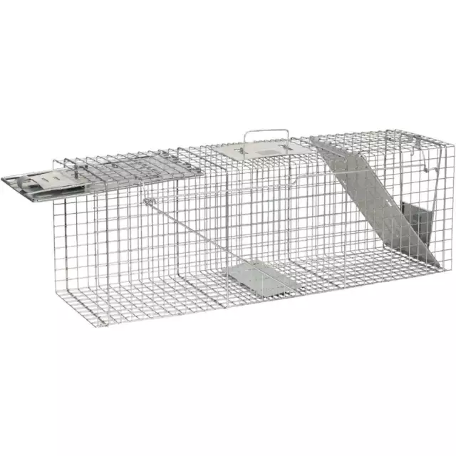 Havahart Galvanized Steel 36 In. 2-Door Large Animal Trap 1045 Havahart 1045