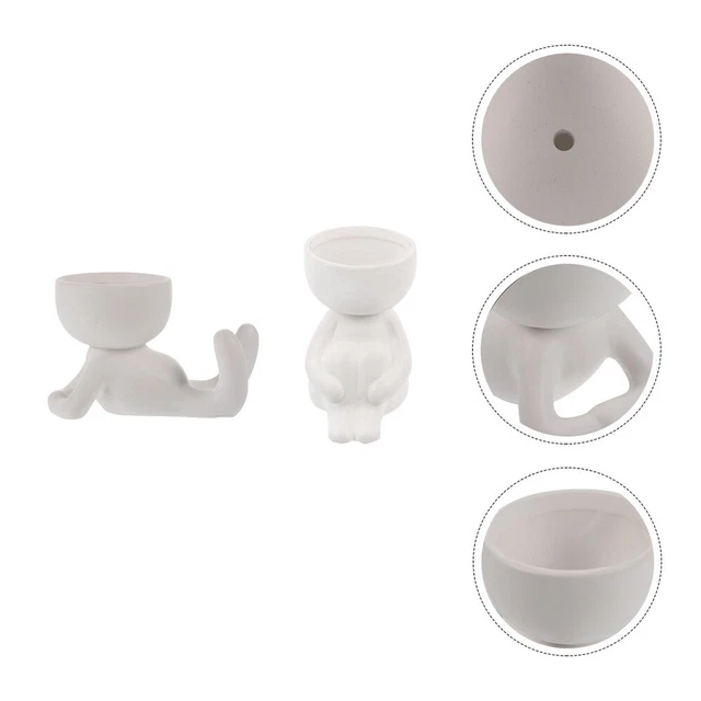 Vaso da fiori KADAX Pokka 16 cm grigio in ceramica