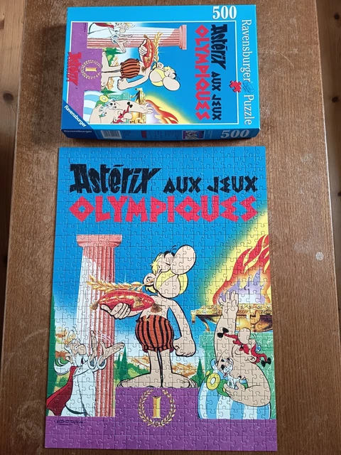 COMPLET PUZZLE 500 Asterix Aux Jeux Olympiques EUR 8,00 - FR
