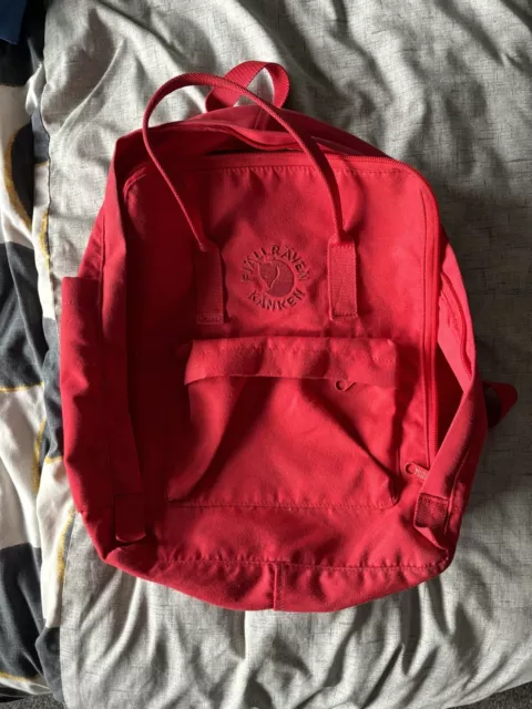 Fjallraven Re-Kanken Classic Backpack Red