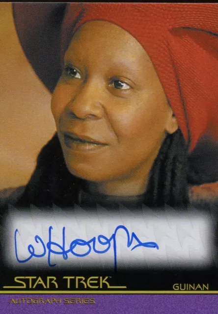 Star Trek Inflexions Autograph Card Whoopi Goldberg as Guinan (Movies)