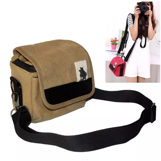 SLR DSLR Lens Camera Bag Shockproof Carry Case Digital Shoulder Bag Dustproof