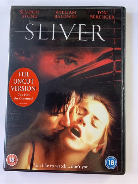 SLIVER DVD (1993) UnCut Version - Sharon Stone £4.99 - PicClick UK