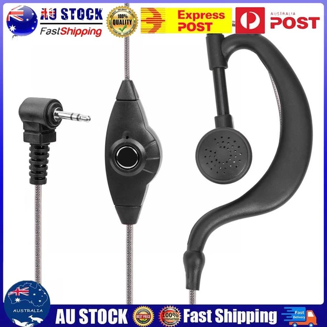 G Shape Earphone Walkie Talkie Headset with Mic PTT Privacy for Motorola Radio A