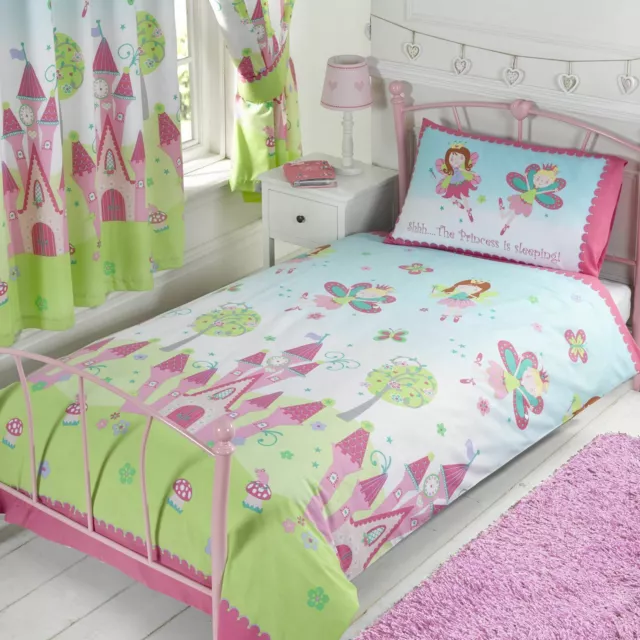 Fairy Princesse Sleeping Junior Ensemble de Housse de Couette de Lit Neuf Filles