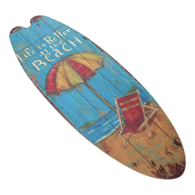 Decorazione Parete Tavola Da Surf - Legno | Stile Mare Per Casa E Bar