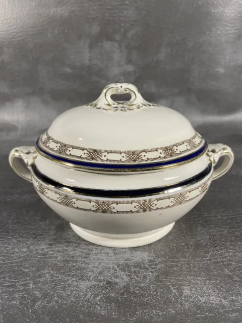 Booths Silicon China Tureen Serving Dish With Lid