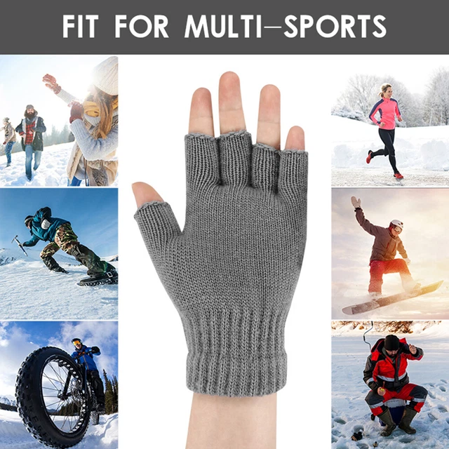 Electric Heating Gloves USB Heated Thermal Glove Warmer Skiing Cycling Mittens