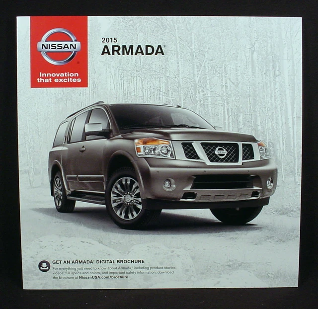 2015 Nissan Armada Sales Brochure - Original