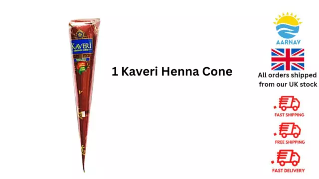 1 Organic Dark Brown Kaveri Henna Bridal Mehndi Cone Wholesale Price Pure&Fresh