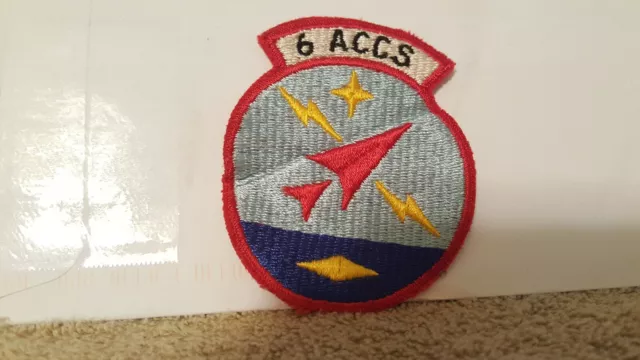 USAF 6th Accessori Airborne Command Controllo Squadrone Langley Afb VA 3 1/4 - 2