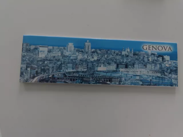 Genoa , Italy fridge magnet. large