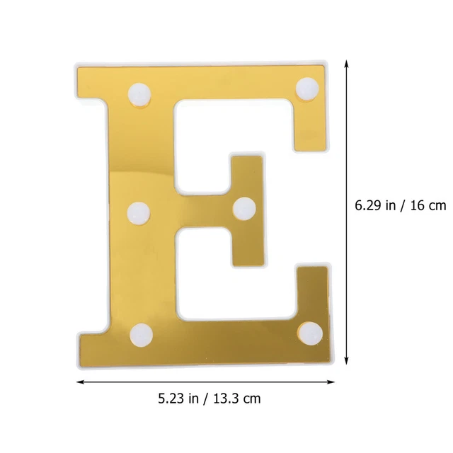 LED LIGHT BIRTHDAY Party Decorations Alphabet Night Letter Tabletop £7.