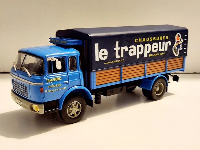 SMI801 SEMI REMORQUE 1/43 Hachette Collections BERLIET TLB19 Vins Du