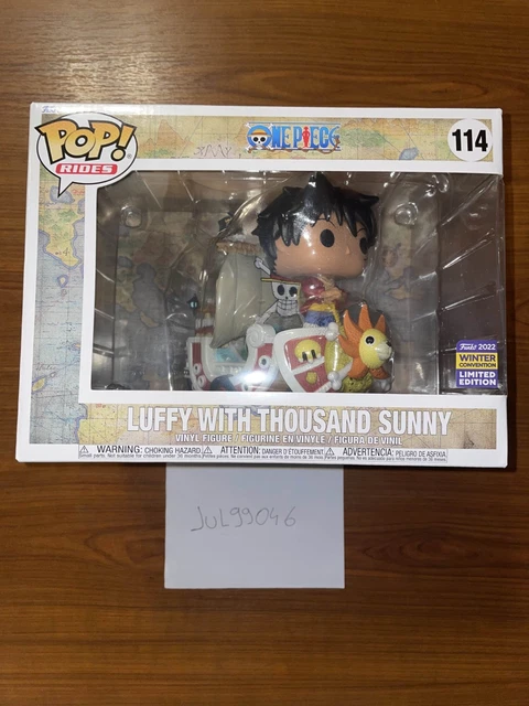 Funko Pop - One Piece - Luffy With Thousand Sunny - #114 - Comic Con